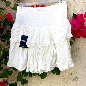 Mini Skirt with Lace Detail